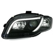 Слика на Тунинг фарови за Audi A4 B7 Lightbar Design (2004-2008) - црни AP SWA08SLGXB