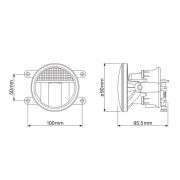 Слика  на Универзални LED дневни светла 6000K, 12V, 8W OSRAM 98120