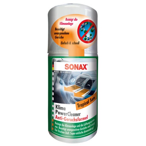 Слика на Чистечки спреј за климатик TROPICAL 150 ml SONAX AC SX323500 за  мотор Yamaha X-max X-Max 250 Black (SG22) - 21 kоњи бензин