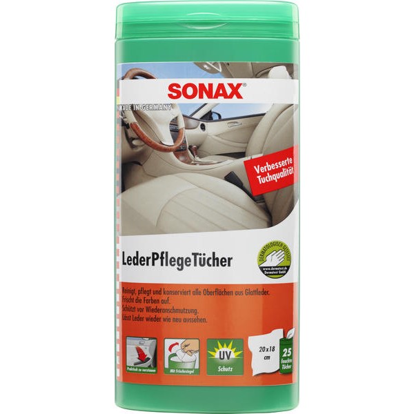 Слика на Чистечкии кърпи за кожа и пластмаса SONAX AC SX412300 за  Citroen Jumper BUS 230P 2.0  4x4 - 109 kоњи бензин